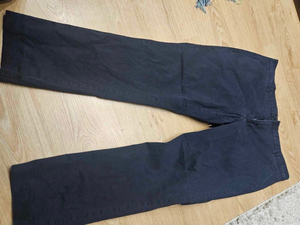 Czarne chinosy H&M slim fit 54