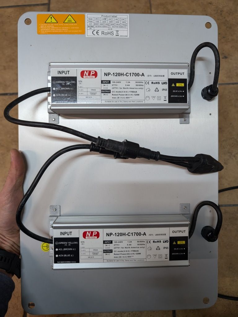 Panel LED biały duży 45*30cm 220w bardzo mocny 230v