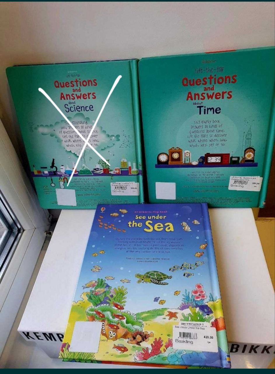See under the Seа Usborne, Questions and Answers about Time