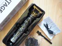 Elektryczna maszynka do strzyżenia golarka Trymer barber - usb