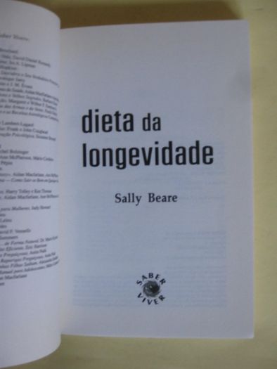 Dieta da Longevidade de Sally Beare