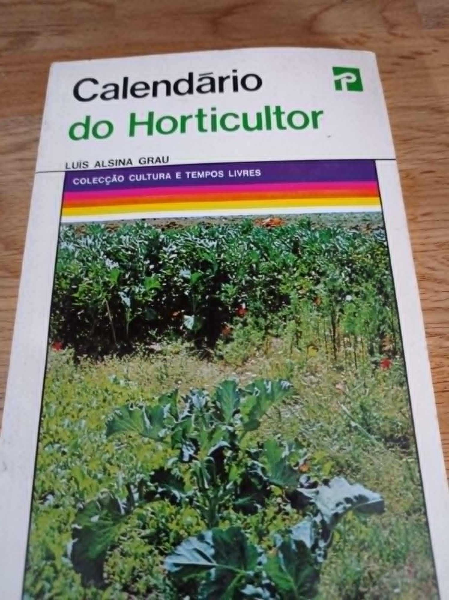 vendo livro calendário do horticultor