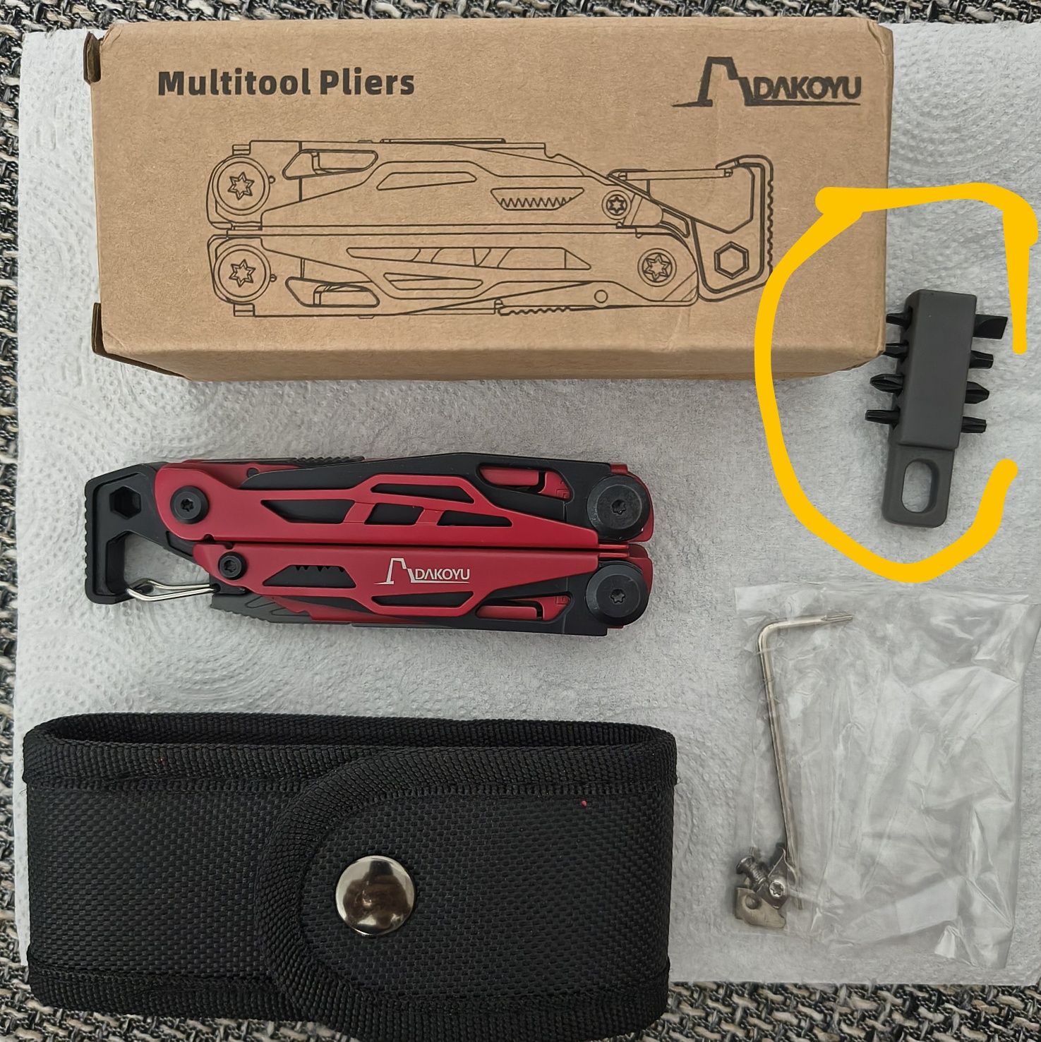 Zestaw micro bitów do multitoola Dakoyu,Roxon.