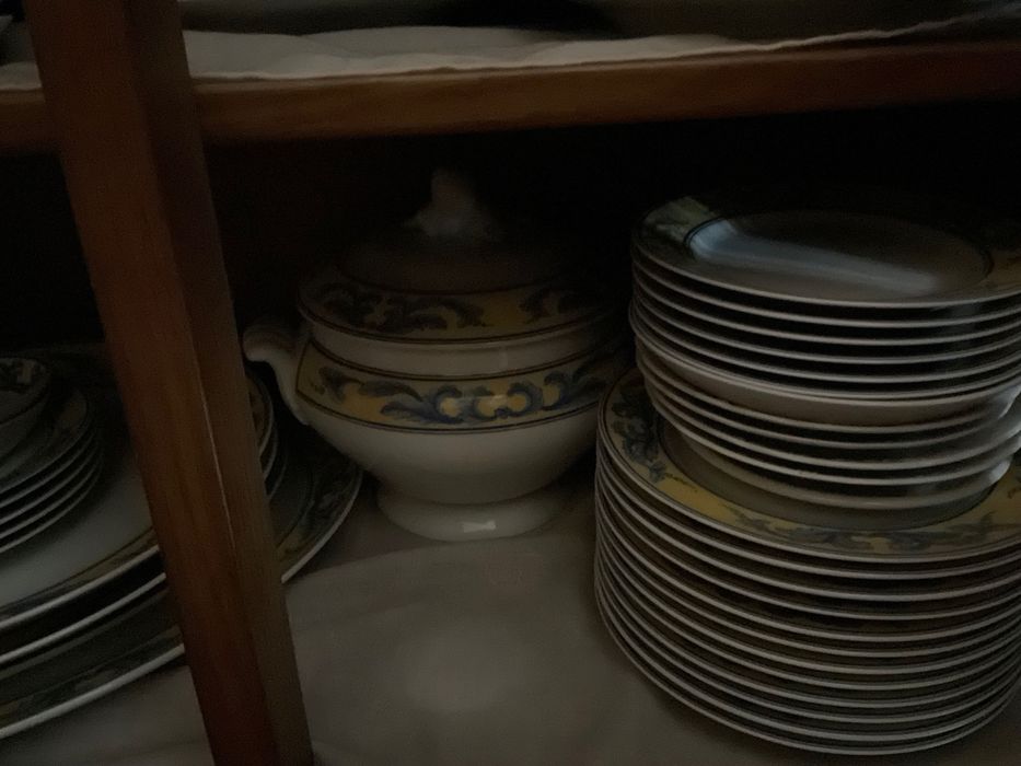 Serviço de louça vista alegre como nvo