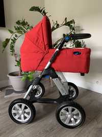 Wózek dziecięcy Bertini X4 Gondola, spacerówka, fotelik samochodowy.