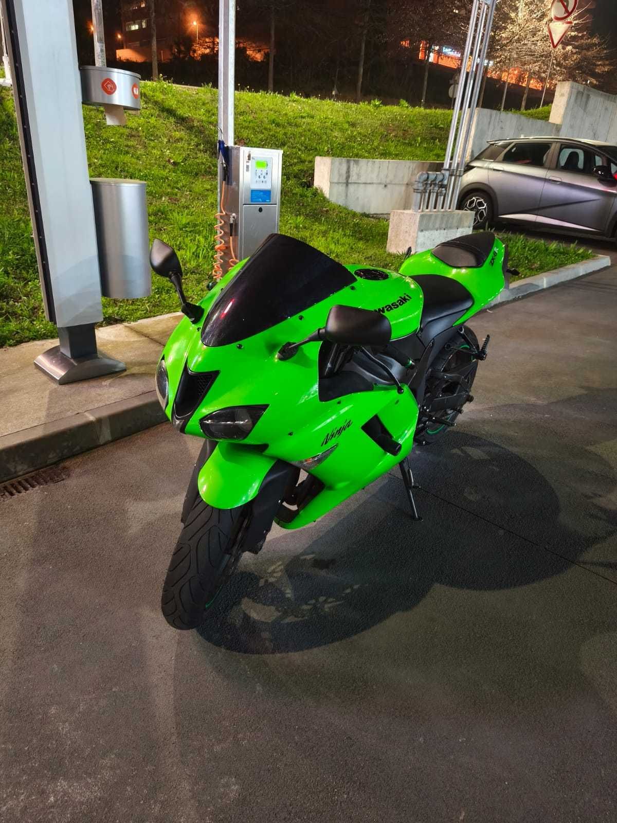 Kawasaki zx6r 2008 25/35 kw