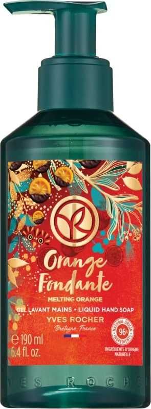 Yves Rocher Orange Fondante Pomarańczowe mydło w płynie 190ml +balsam