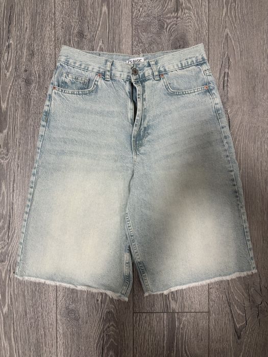 Джинсові шорти бермуди