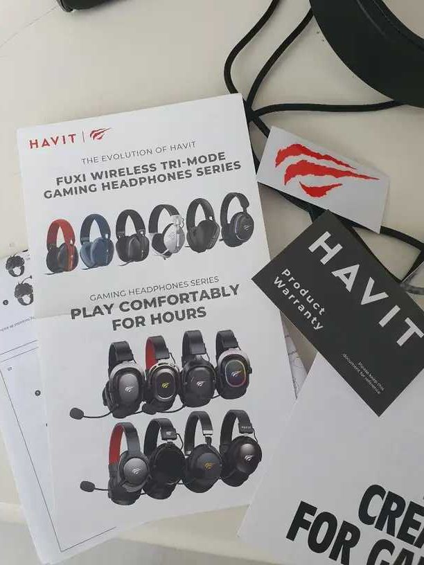Ігрові навушники HAVIT з дротовим мікрофоном!! НОВИЙ!