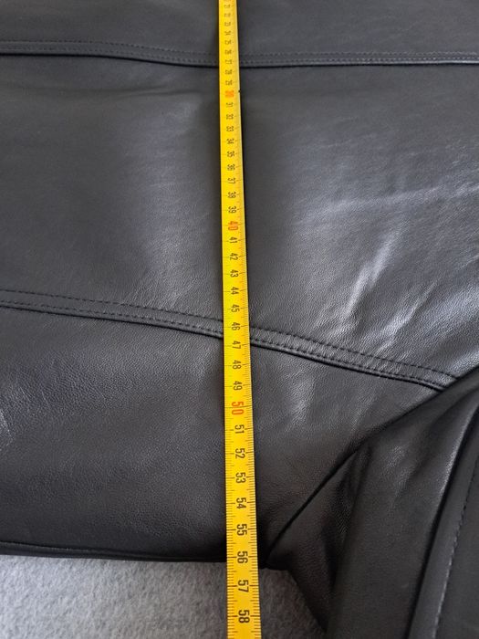 CALVIN KLEIN NOWA skórzana kurtka z metką