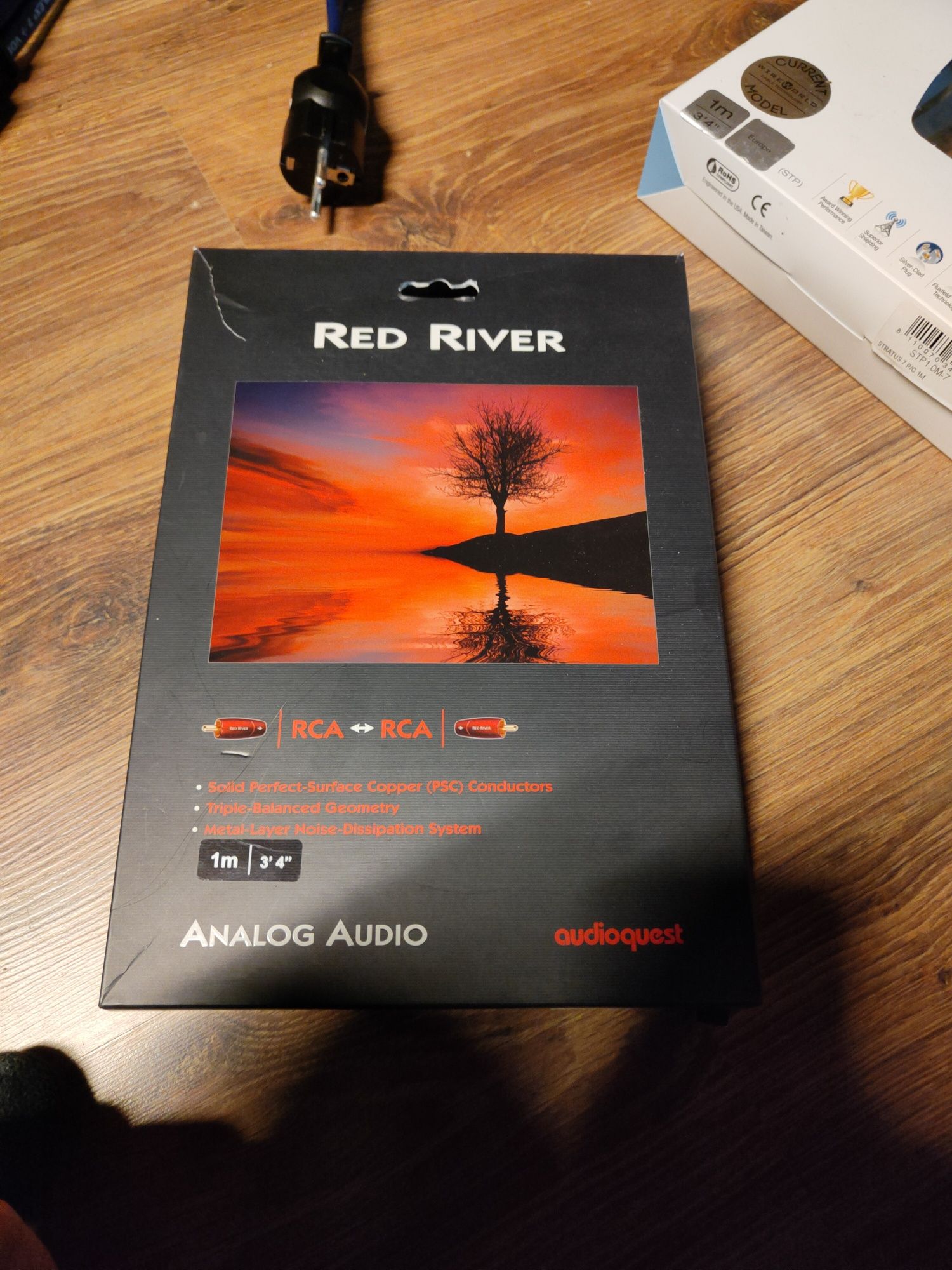 2 x RCA audioquest Red River