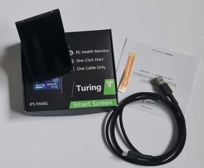 Turing Smart Screen IPS 3.5 calowy monitor info do PC