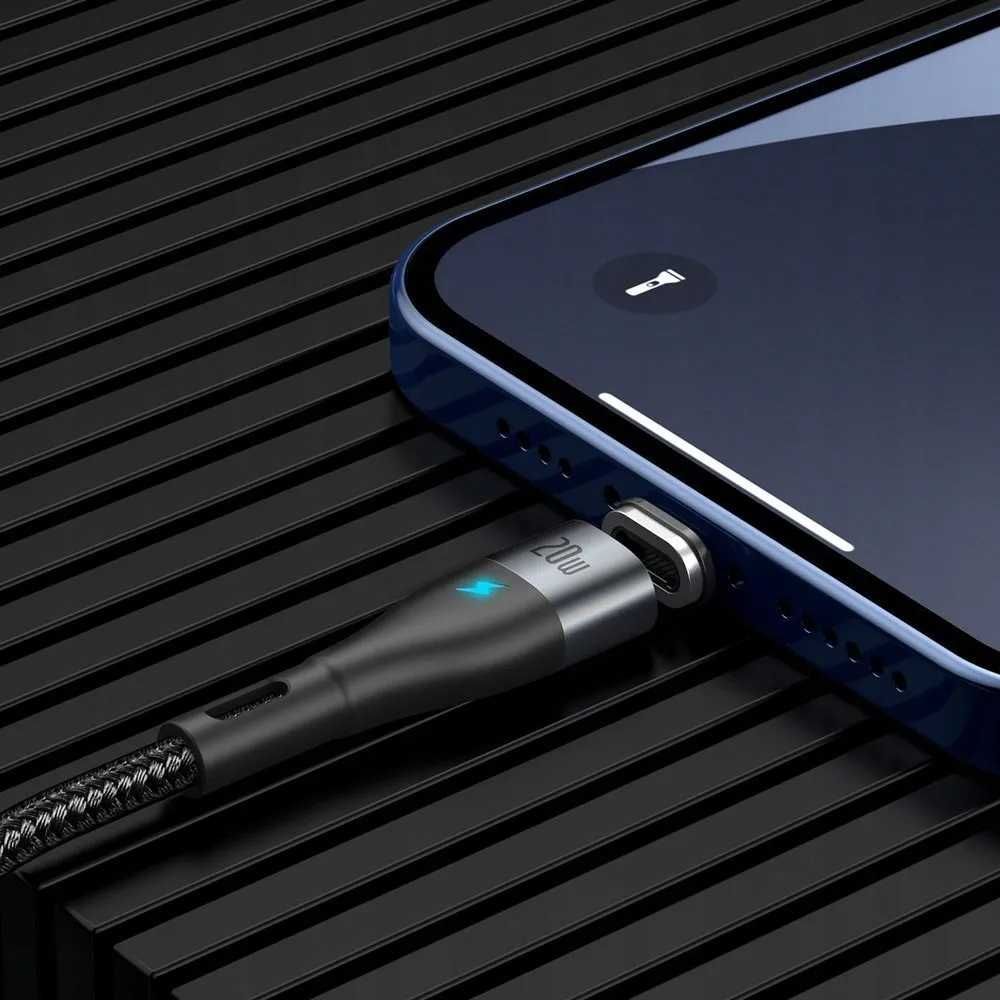 Magnetyczny kabel do iPhone szybkie ładowanie