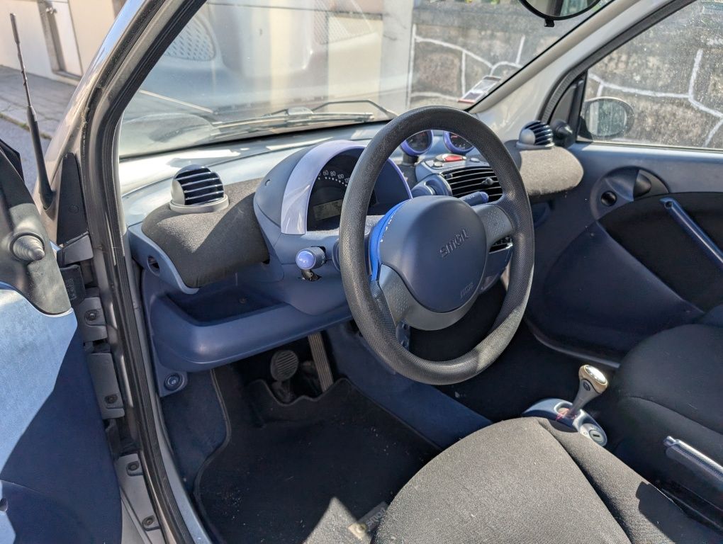 Smart for two diesel teto transparente