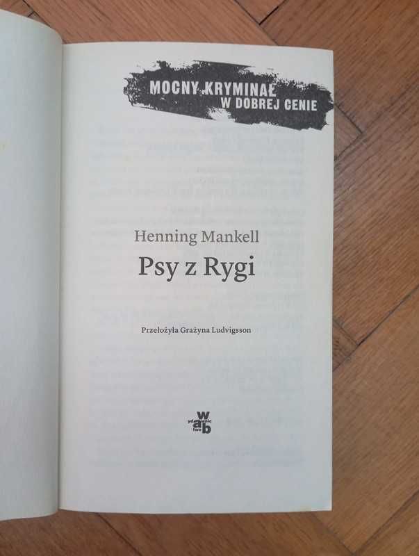 Psy z Rygi - Henning Mankell
