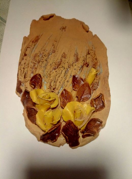 Декор троянди кераміка часів СРСР