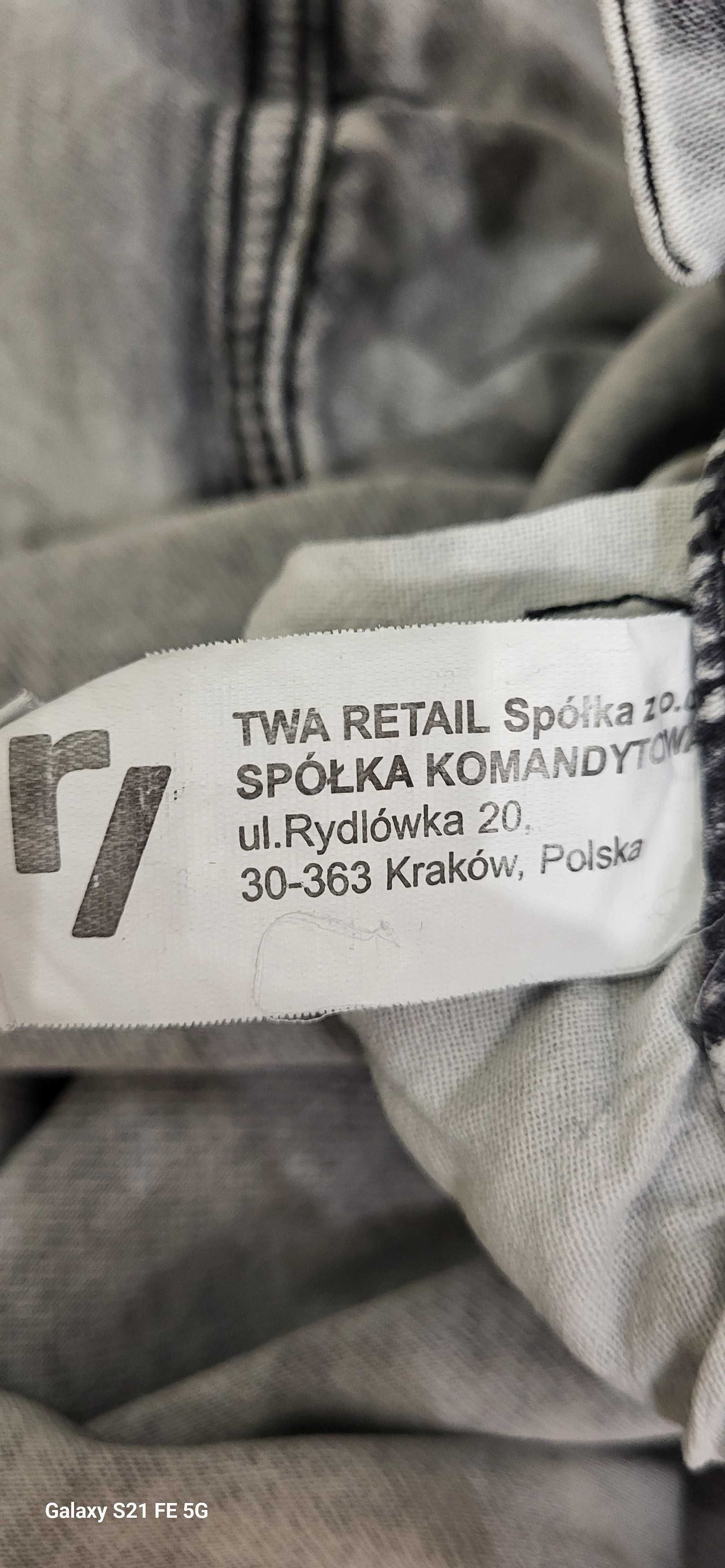 Spodnie z miękkiego jeansu Reporter Young rozm. 170