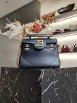 Сумка Balmain B-Buzz 23 Smooth Leather Bag Black
