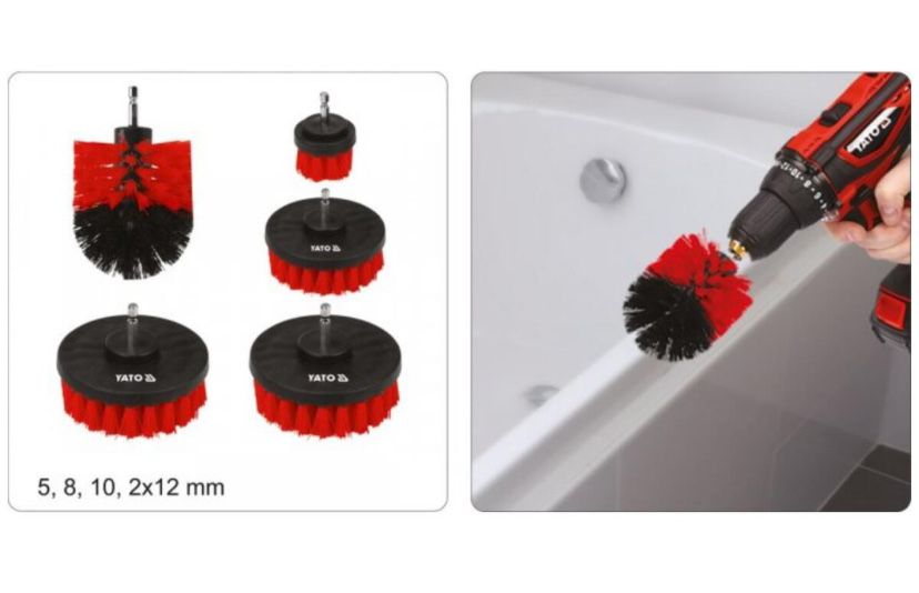 Набір щіток для шуруповерта 5 шт YATO