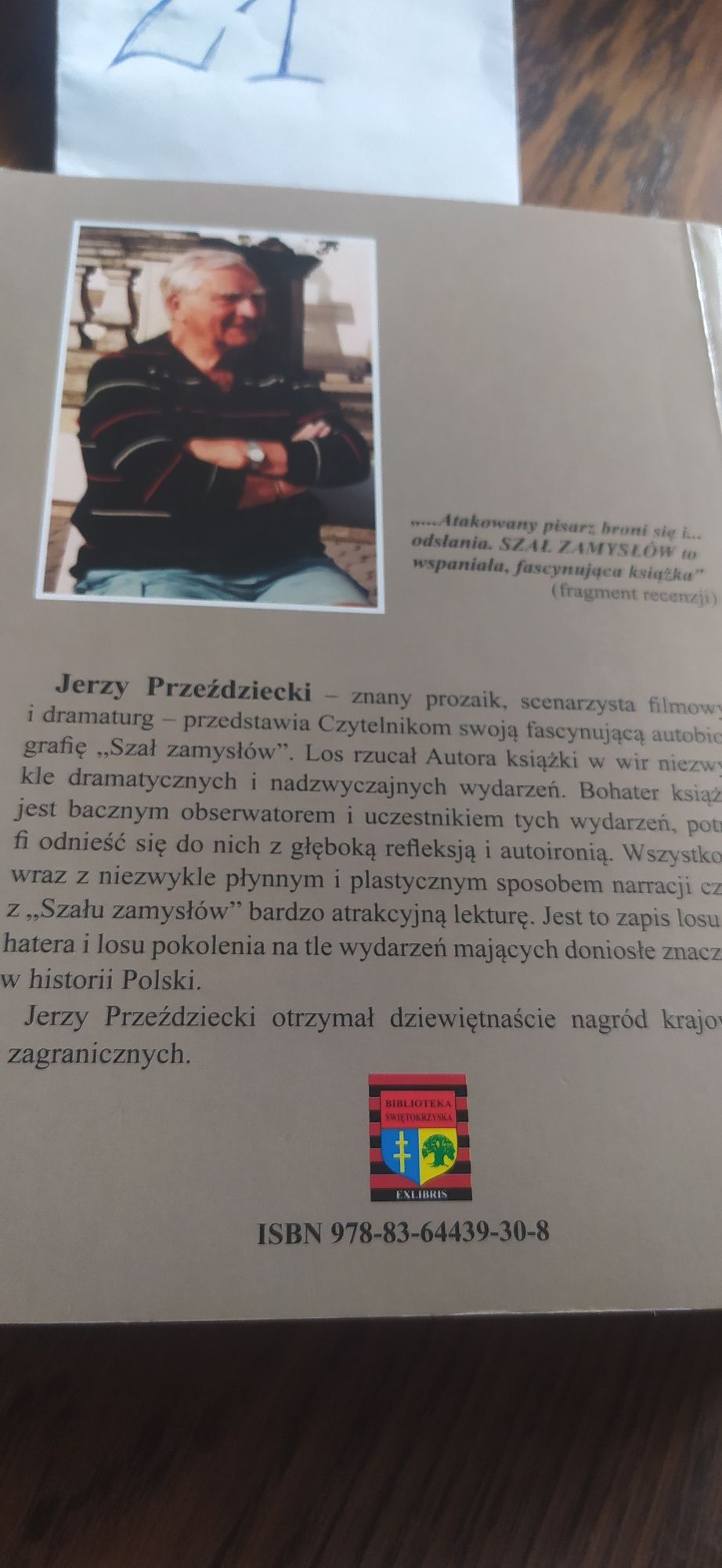 Szał Zmysłów J. Przeździecki