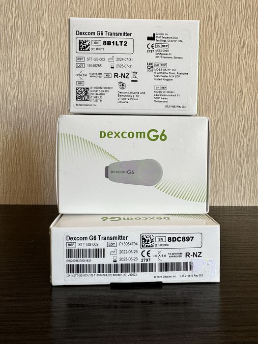 Трансмітер Dexcom G6 transmitter Декском прид 2024-2026 гарантія 90 дн
