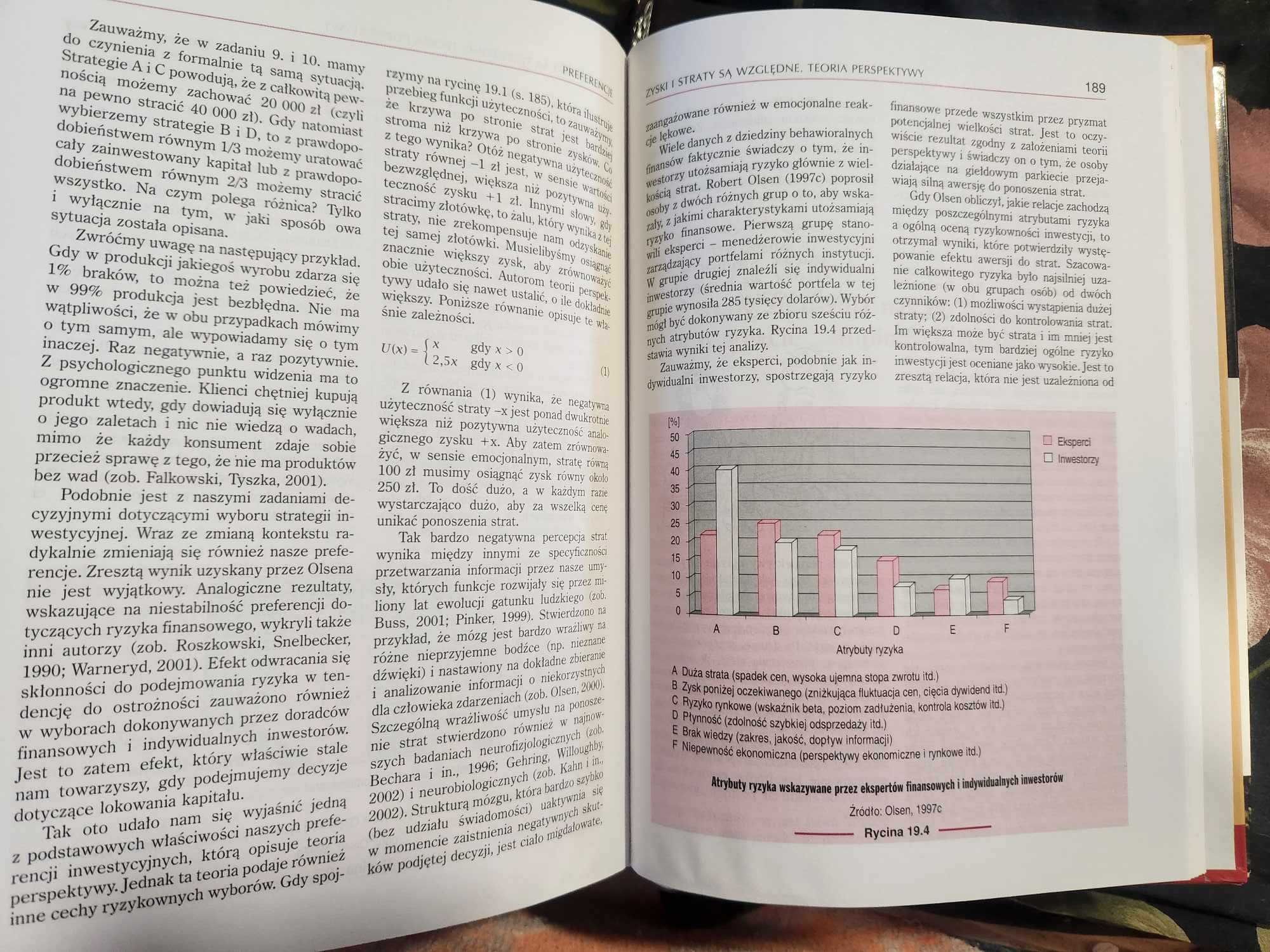 Psychologia inwestora giełdowego Tomasz Zaleśkiewicz 2003