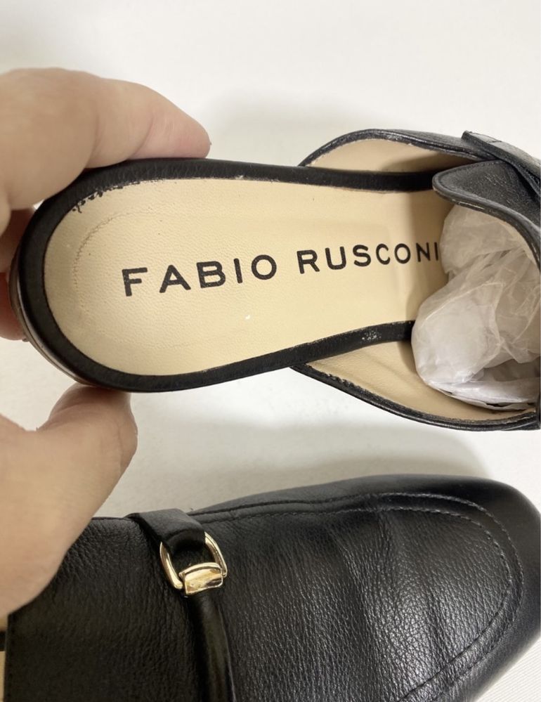 Туфлі мюлі Fabio Rusconi. Італія. Оригінал