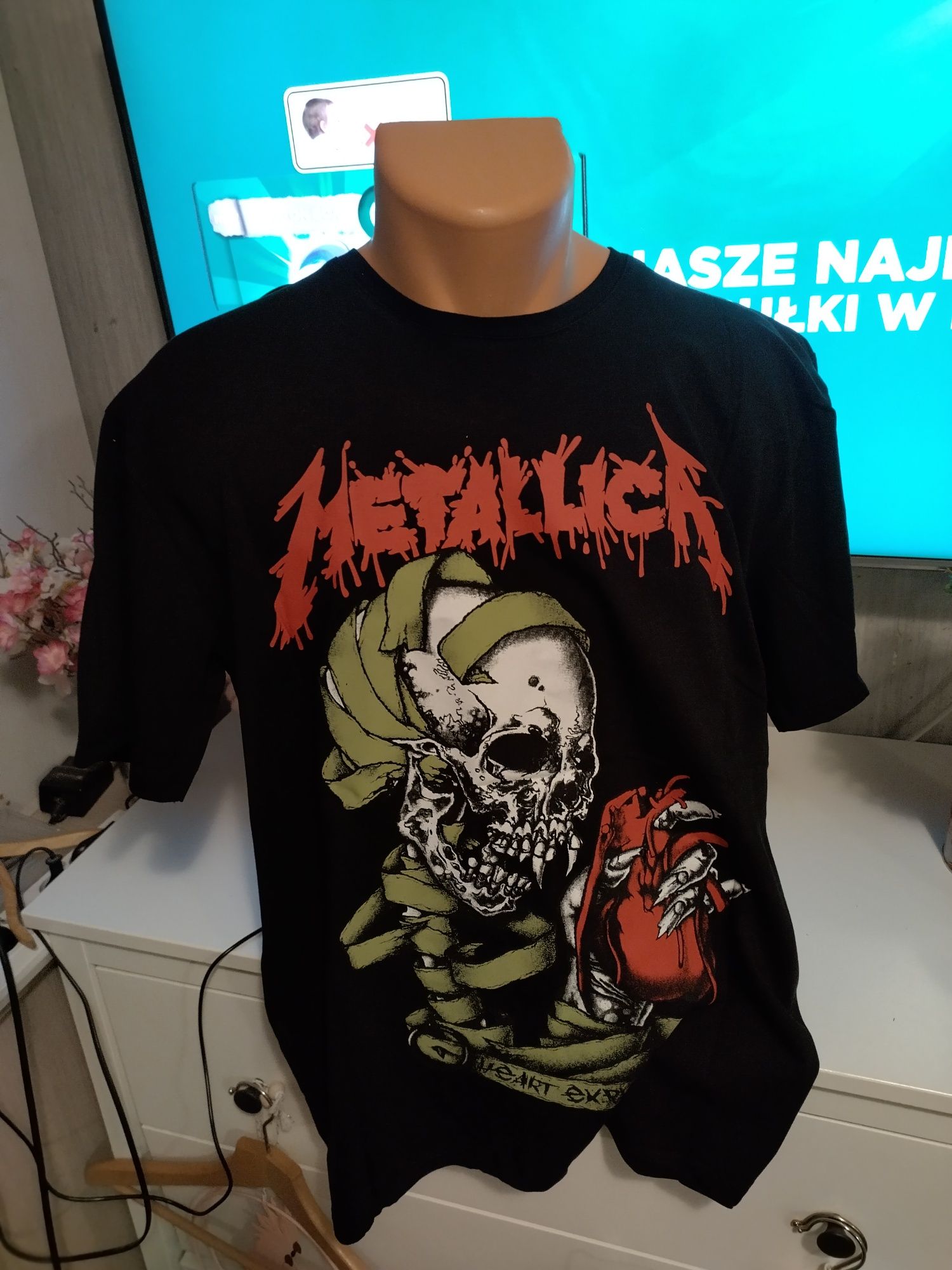 T-shirt z nadrukiem Metallica