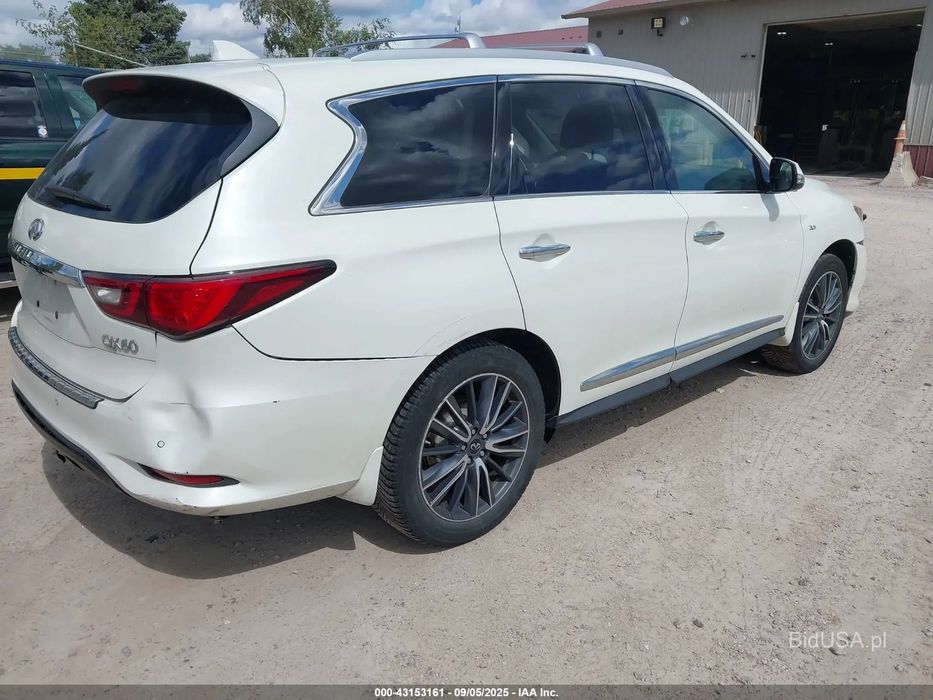 Infiniti QX60 2018 INFINITI INFINITI QX60 - portal do licytacji bidusa.pl