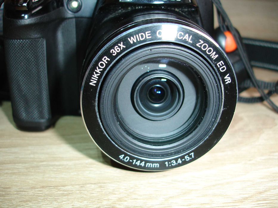 Nikon Coolpix P500 12Mpx, zoom 36x + Torba
