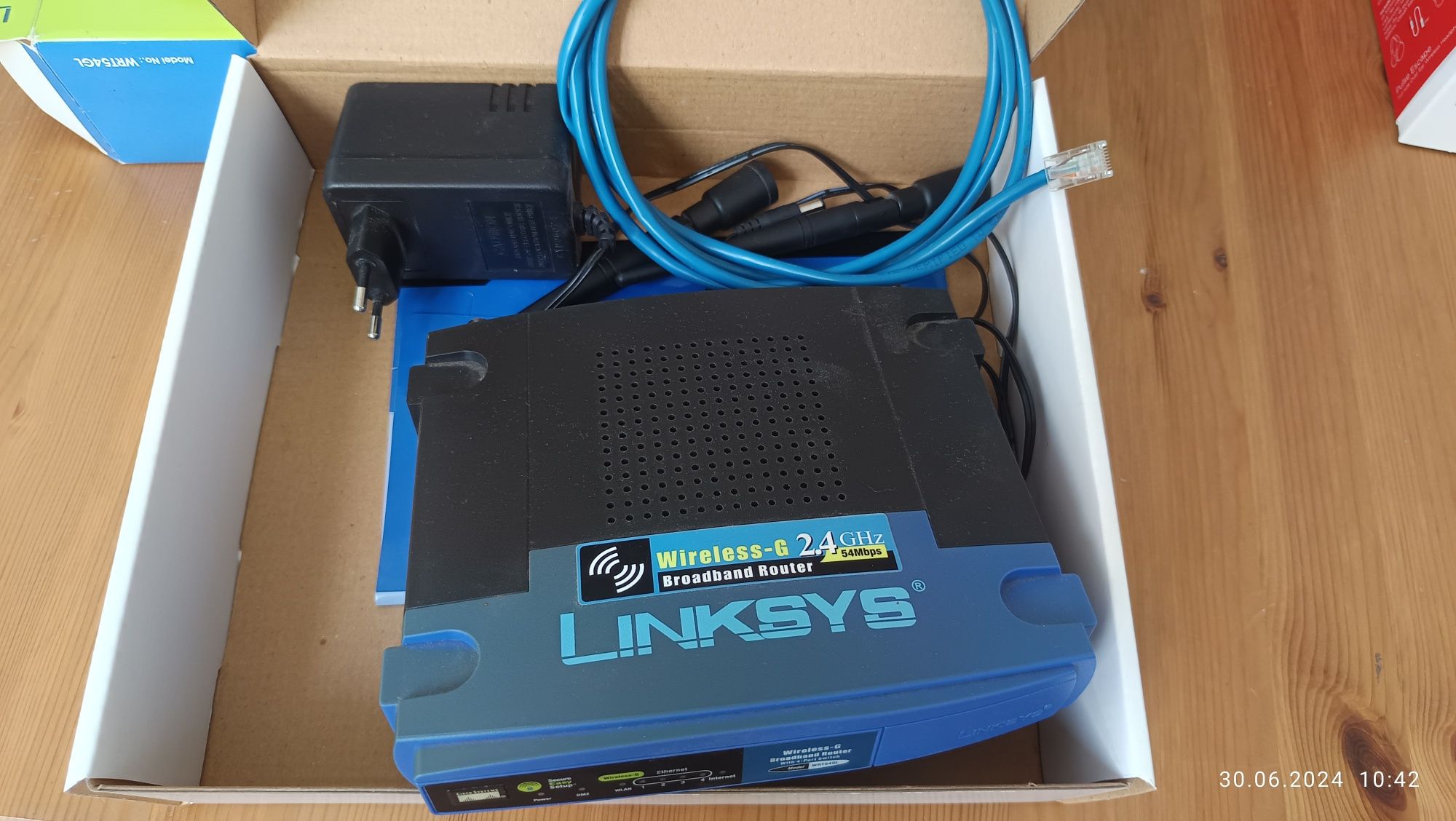 Router wifi Linksys WRT54GL