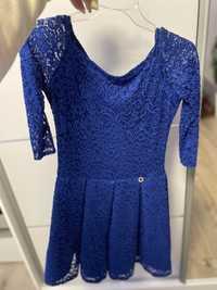 Sukienka niebieska S