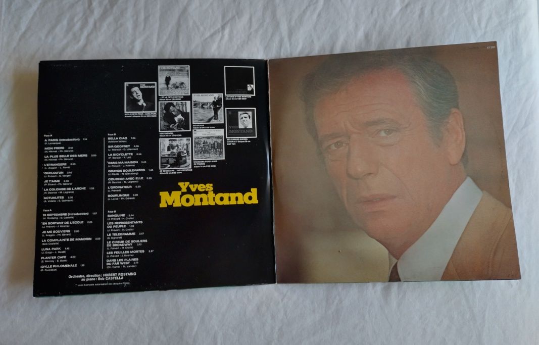 Yves Montand "dans son dernier" duplo vinil excelente estado