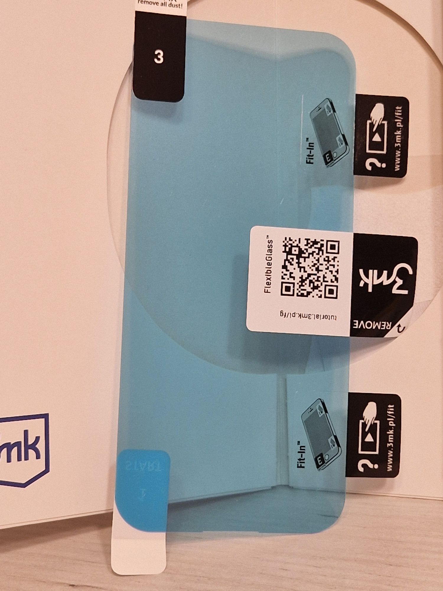 Hartowane szkło hybrydowe 3MK FlexibleGlass do Iphone 16