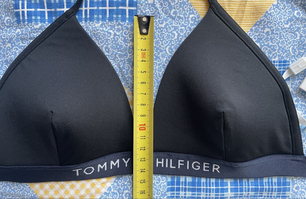 Tommy Hilfiger, черный купальник из 2-х частей, 100% оригинал, р. S