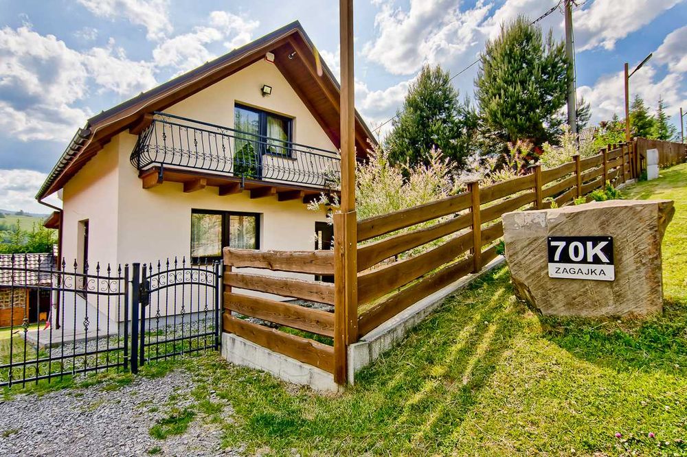 Domek w górach Zagajka WOLNE TERMINY  WAKACYJNE Sauna, ruska balia