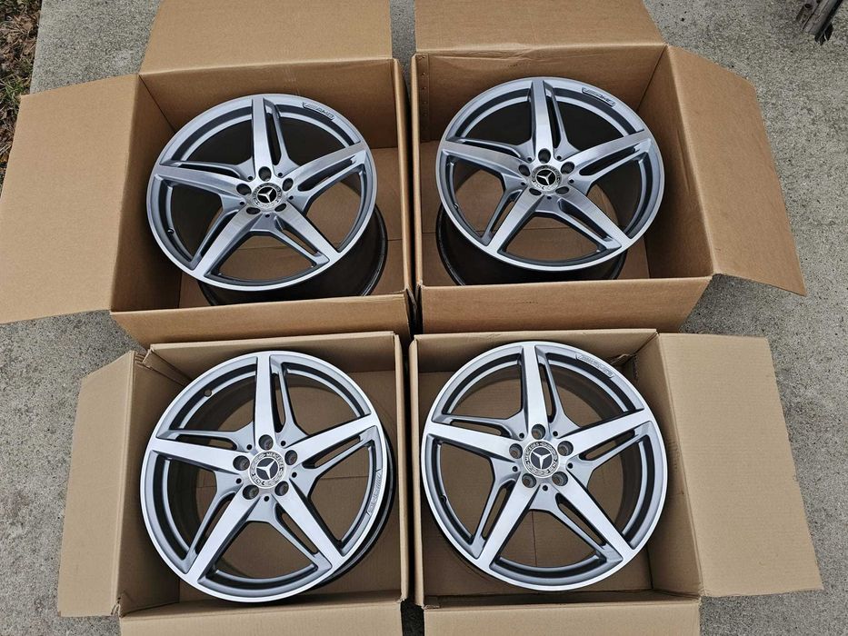 OEM Alufelgi Mercedes AMG GT 5x112 przód 19" tył 20" C190 R190 DEMO