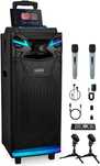 Głośnik Bluetooth GEYGUY Funpick FTSK210-1 80W KARAOKE 2 Mikrofony