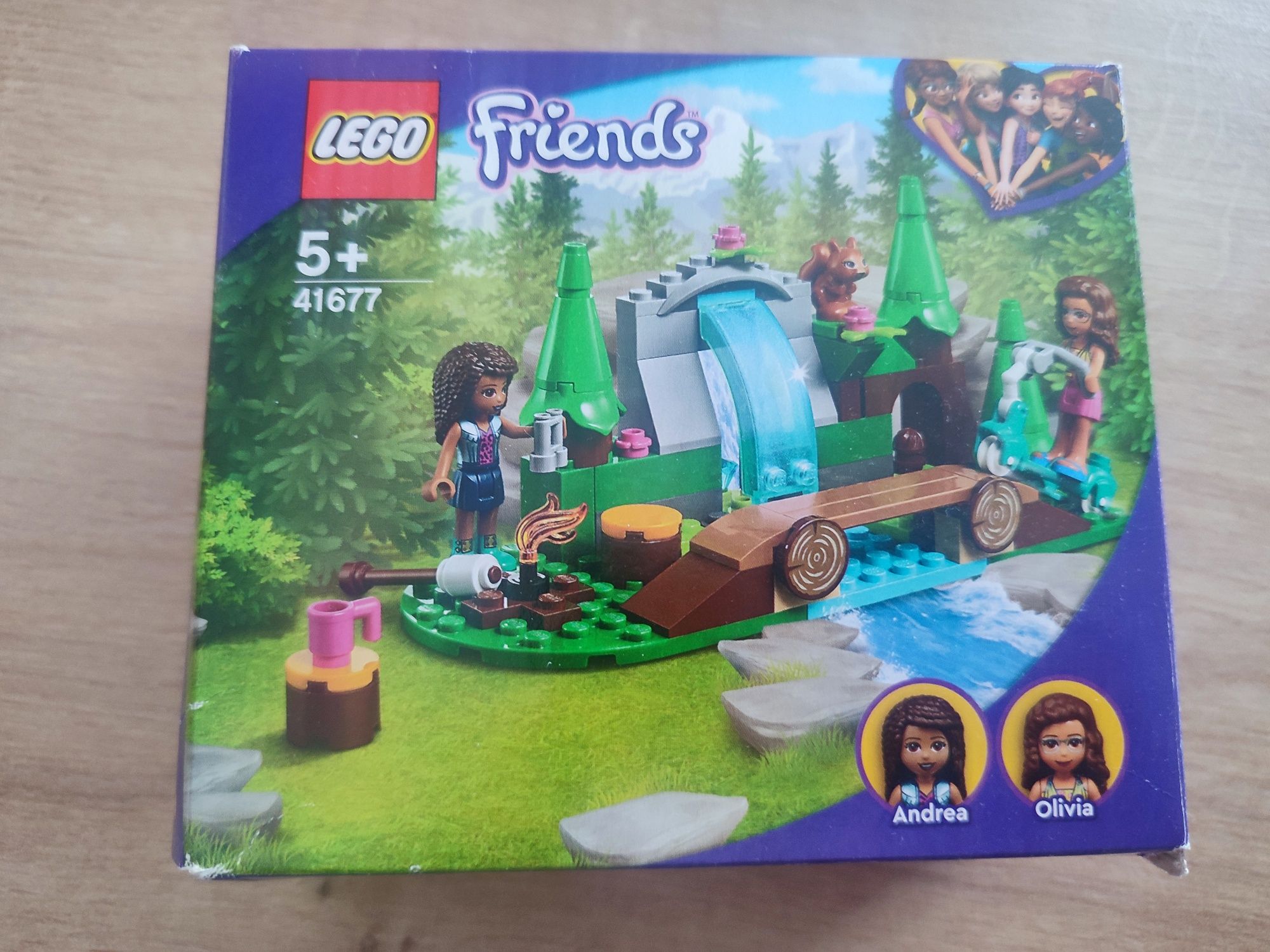 LEGO friends leśny wodospad