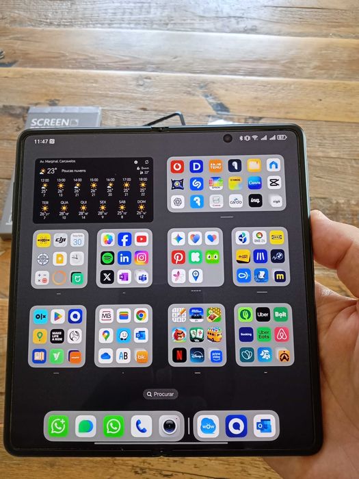 Honor Magic V3 12GB RAM/ 512GB (telemóvel dobrável)