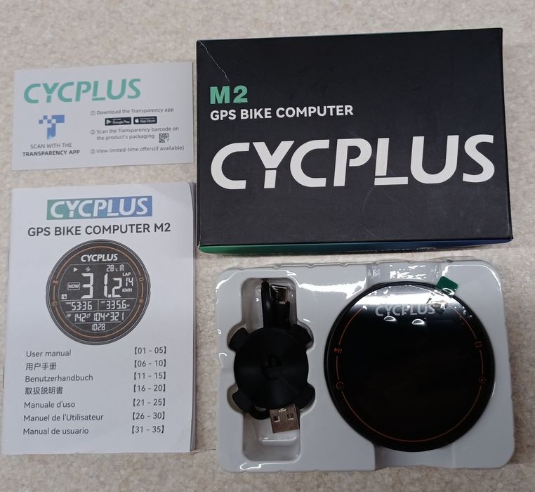 Велокомпьютер Cycplus М2 GPS+держатель Tusita