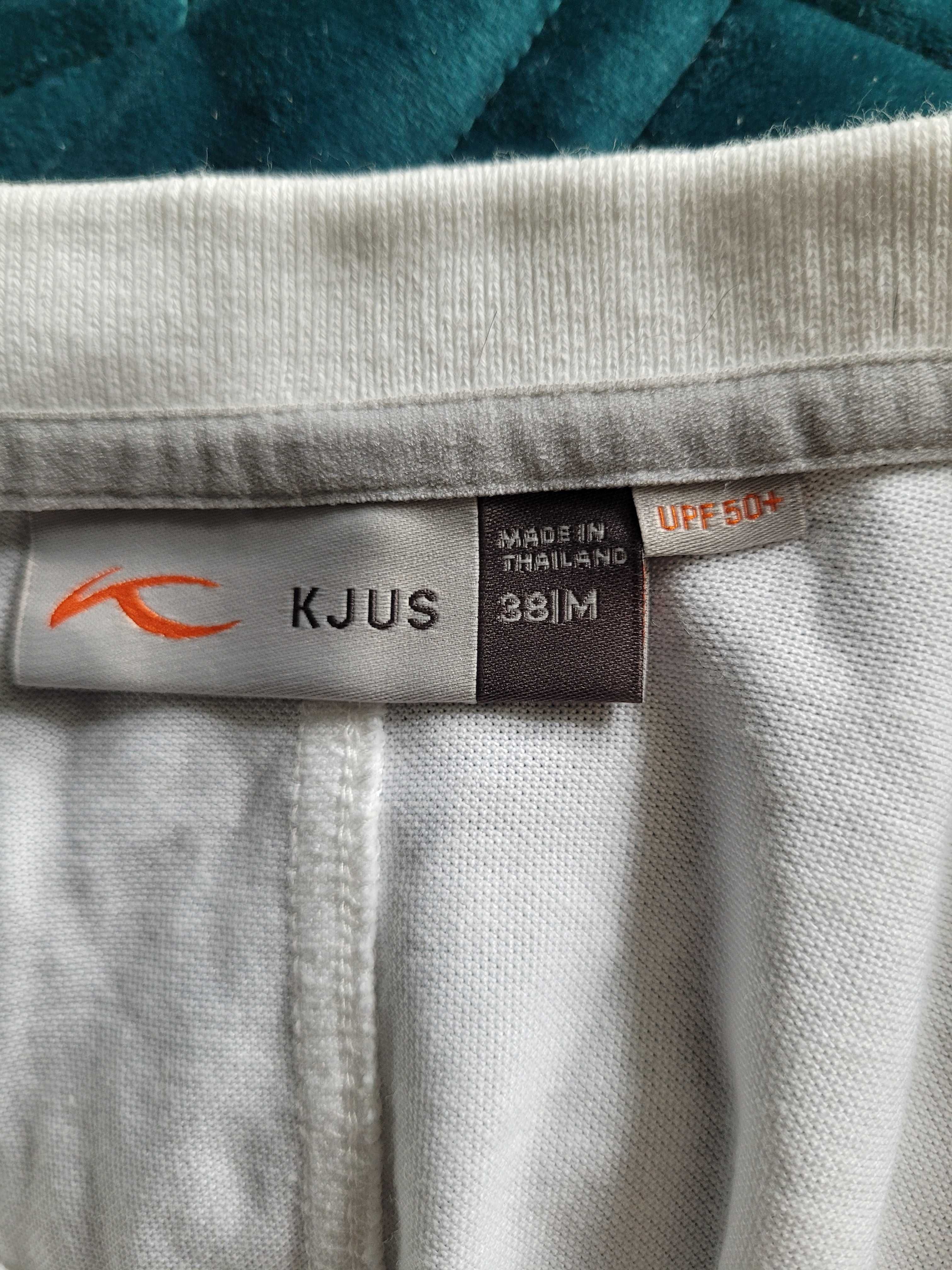 Kjus 38 bluzka koszulka polo biała