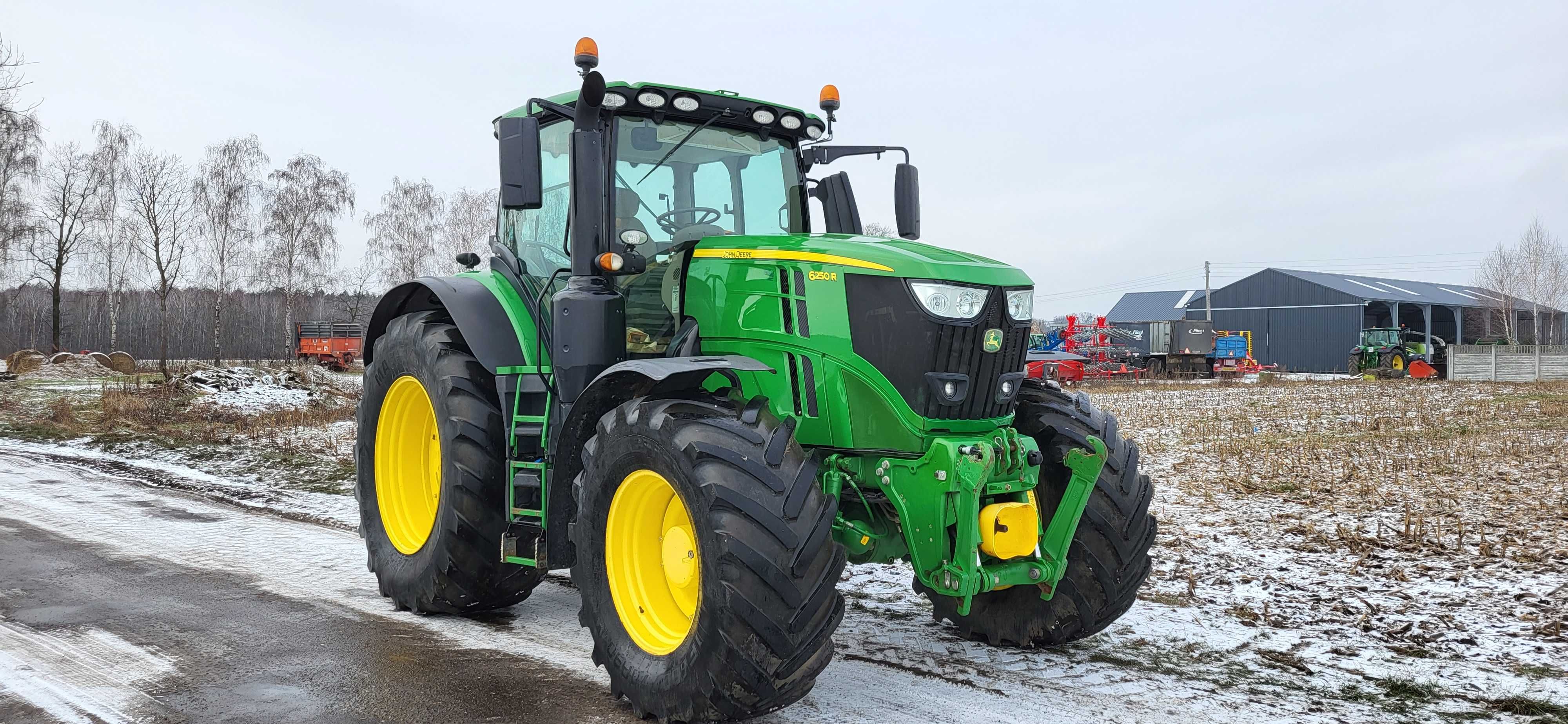 Ciągnik John Deere 6250R, Rok 2017, 6R250, 6230, 7250