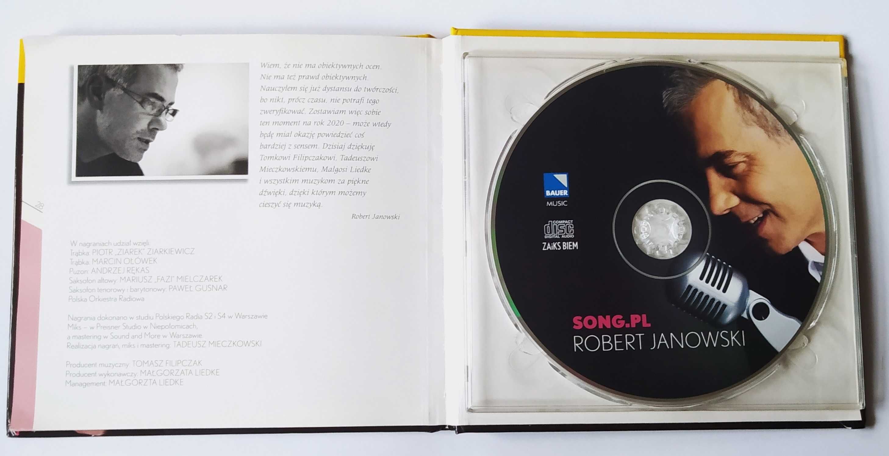 Robert Janowski SONG.PL CD