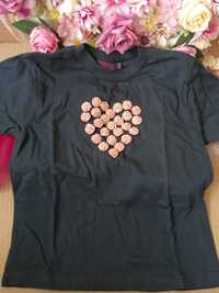 T-shirt personalizada com corações