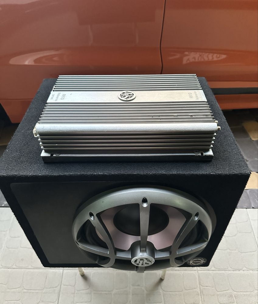 Сабвуфер DLS Nobelium 12 600 Watt. Моноблок DLS Referens RA10