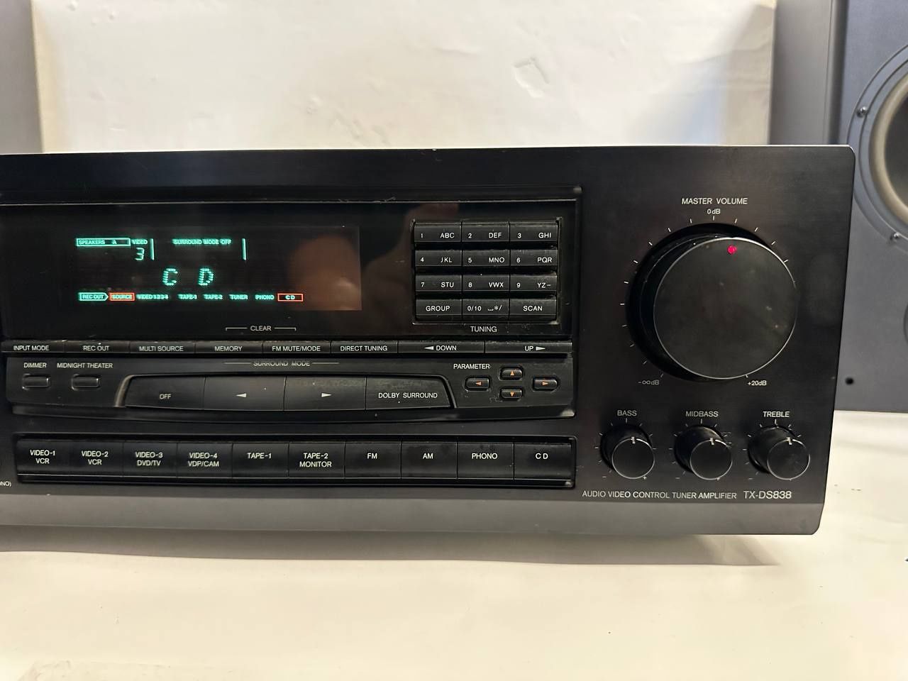 5.1 Amplituner Onkyo Integra TX-DS 838, 5.120 Watt, Japan