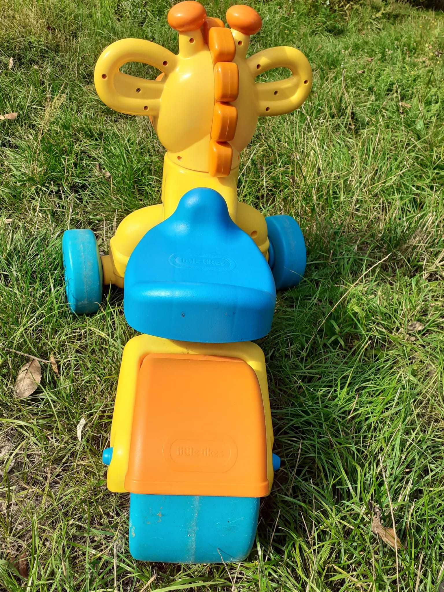 Rowerek jezdzik zyrafa little tikes