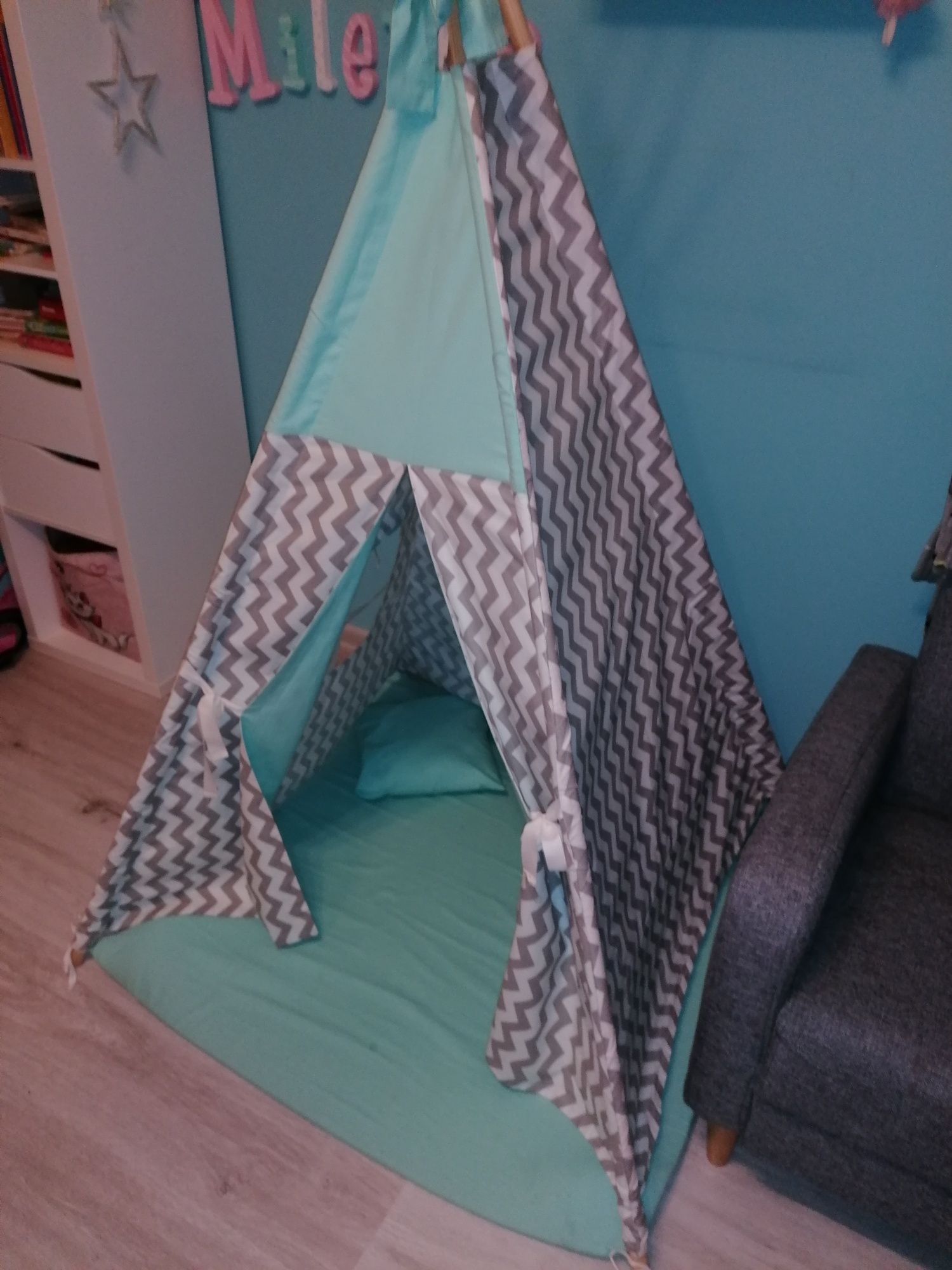 TIPI namiot dla dzieci, wigwam, teepee