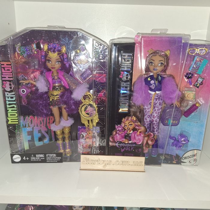 Лялька монстер хай клодін вульф